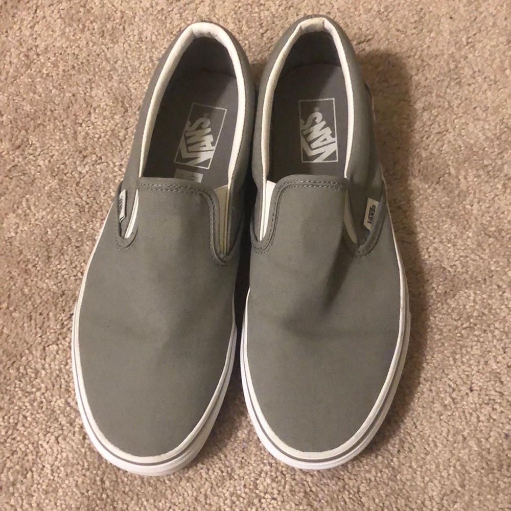Vans Classic Grey Slip-Ons